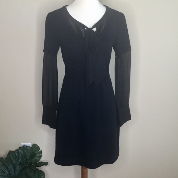 Parameter Dresses & Skirts - Parameter Black Wool and Silk Sweater Dress Sz M